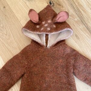 Oeuf Bambi Hooded Sweater